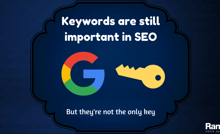 Keywords are still important in SEO